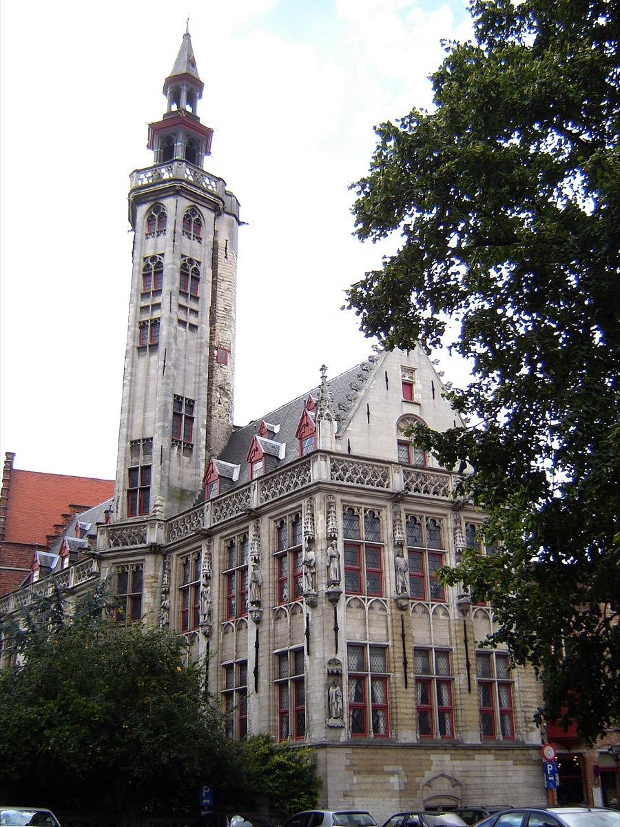 La Poortersloge, à Bruges.