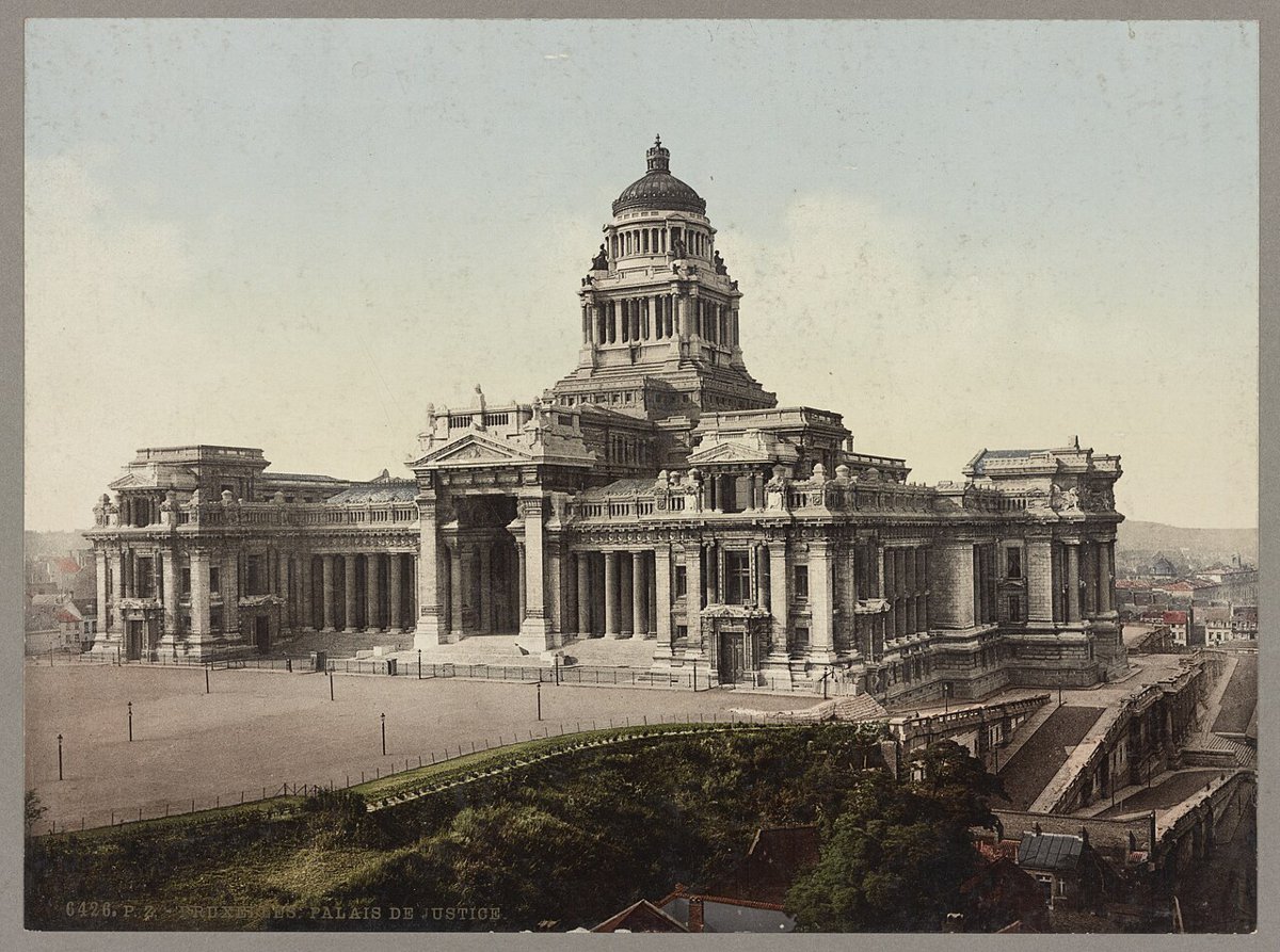 Le palais de justice, à Bruxelles.