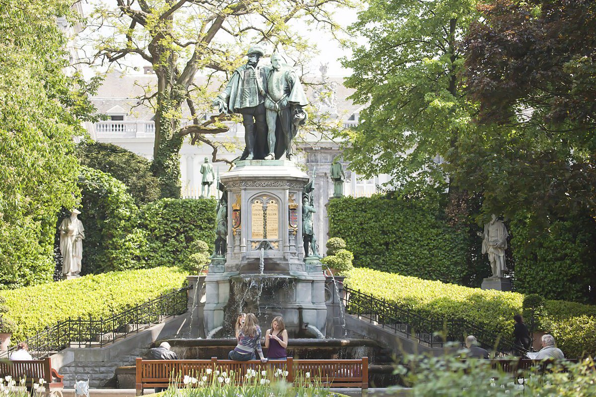 Le square du Petit-Sablon, à Bruxelles.