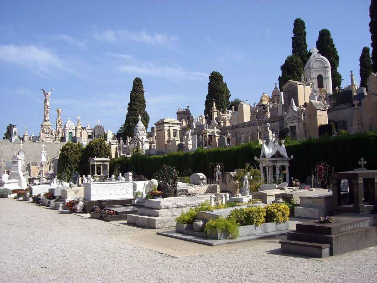 Le cimetière du Château, à Nice.