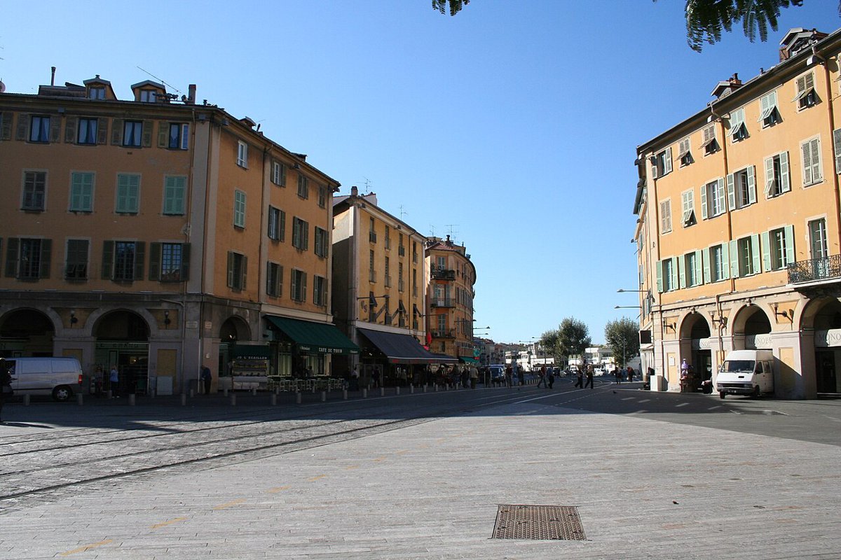 La place Garibaldi, à Nice.