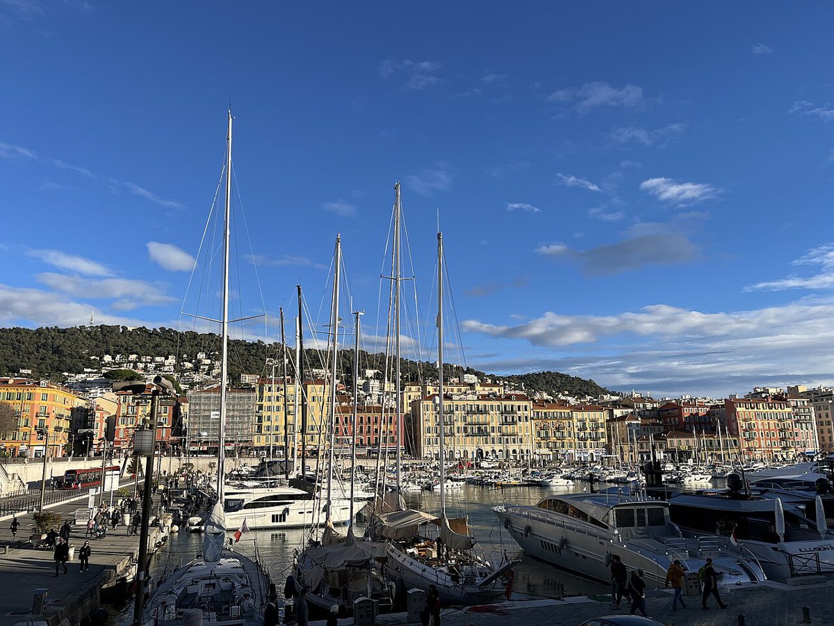 Le port Lympia, à Nice.