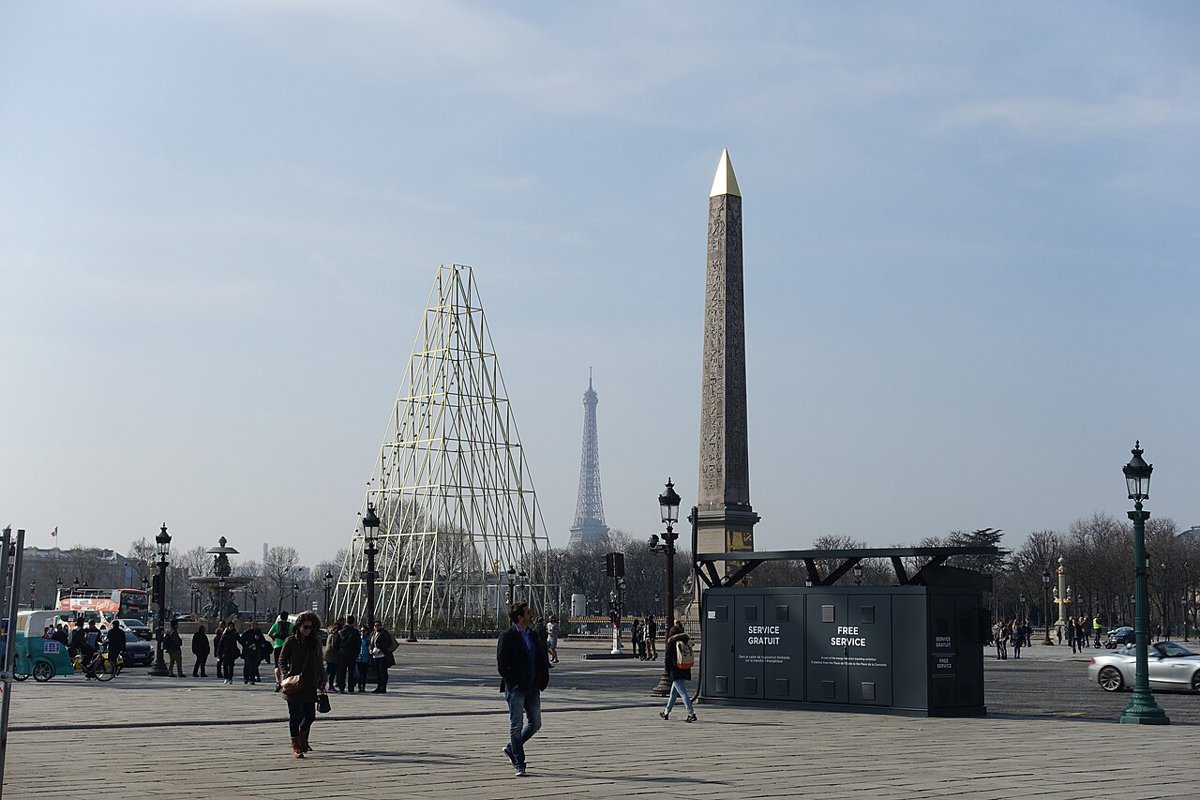La place de la Concorde, à Paris.
