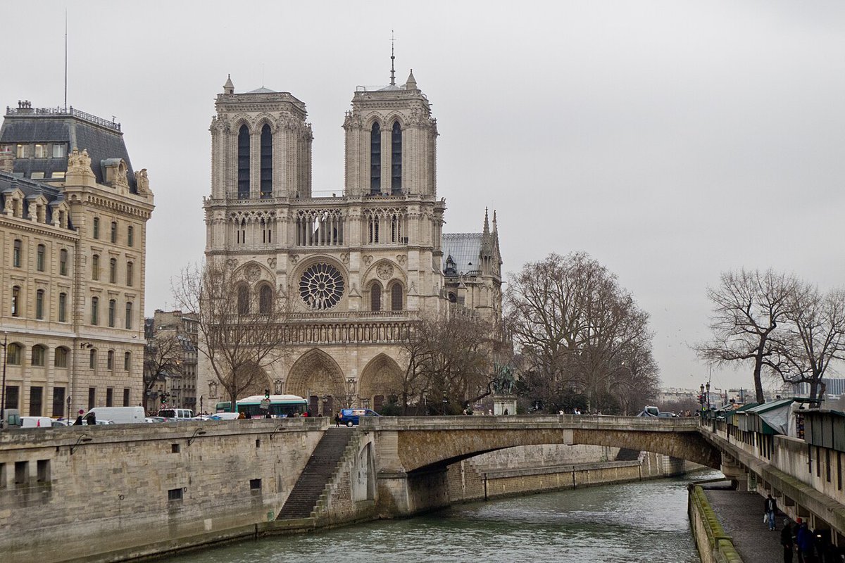 Notre-Dame de Paris, à Paris.